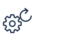 Website Schritt 6: Betreuung und Weiterentwicklung Icon Schritt 6: Betreuung und Weiterentwicklung